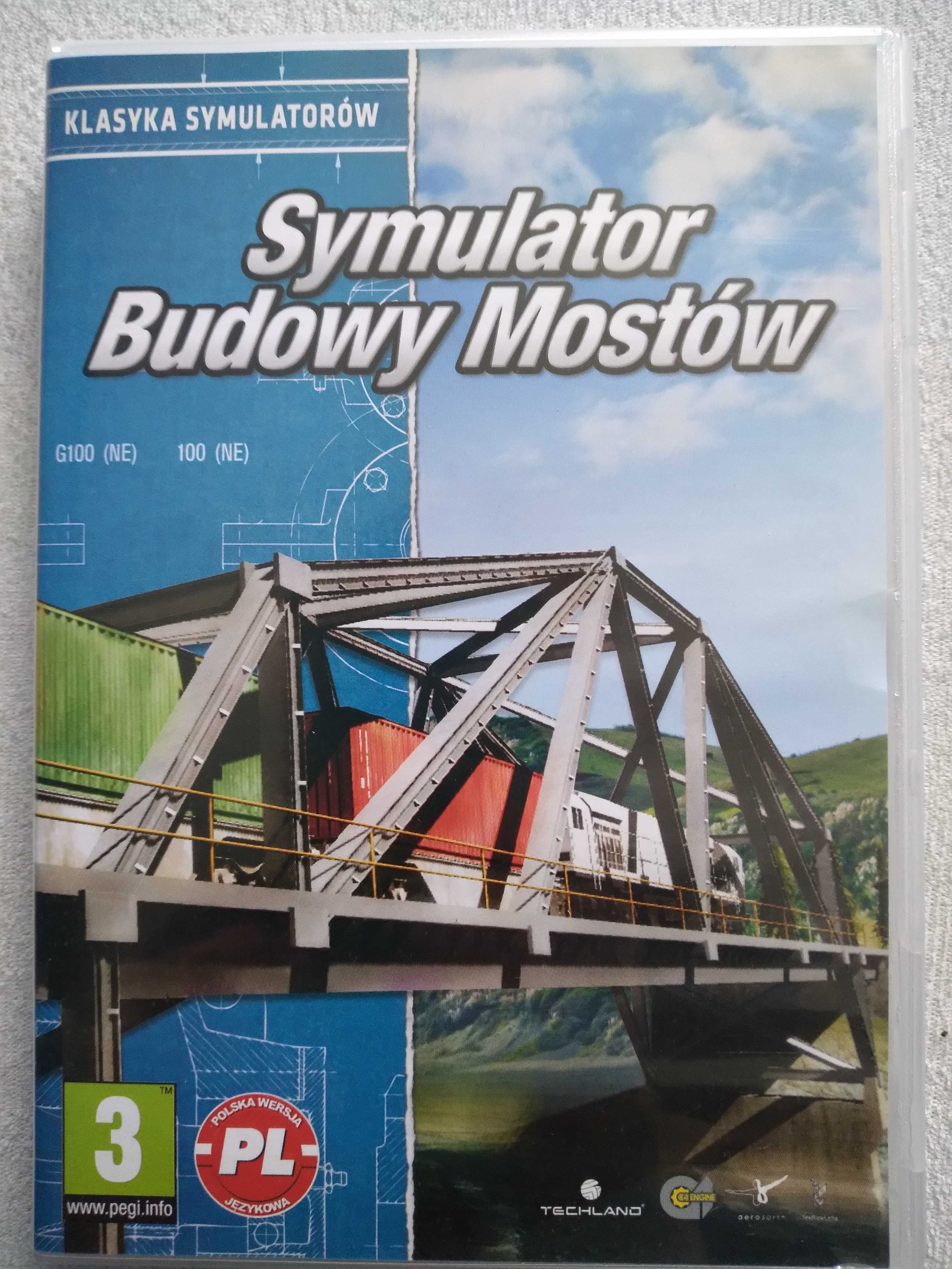 Symulator budowy mostow, gra na plycie CD