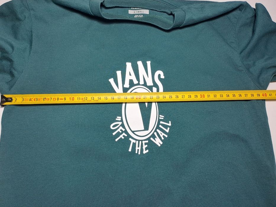 Longsleeve bawełniany Vans (XS)