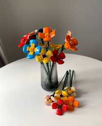 Оригінальні квіти Лего поштучно Lego flowers botanical букети