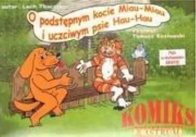 Komiks - O podstępnym kocie Miau - Miau... - Lech Tkaczyk