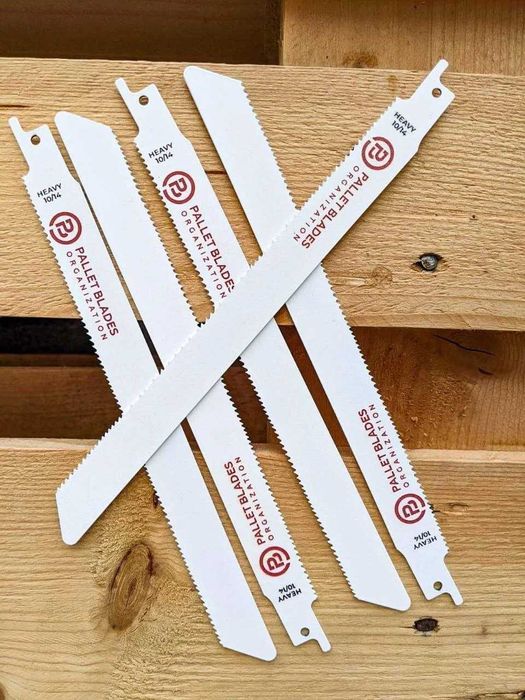 Полотна (пилки) для ремонту піддонів Epal і UIC.