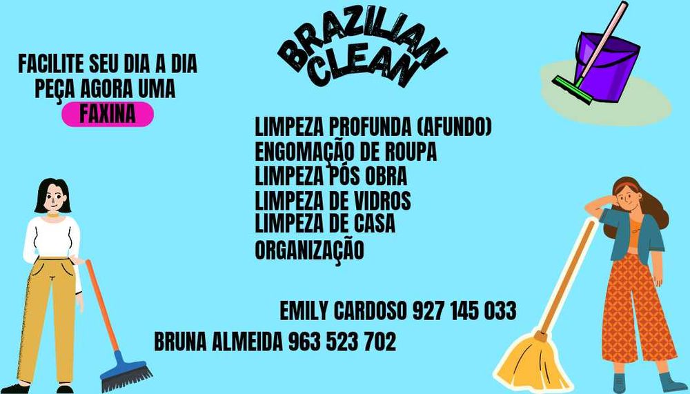 Brazilian Clean faxina, venha já marcar a sua faxina.