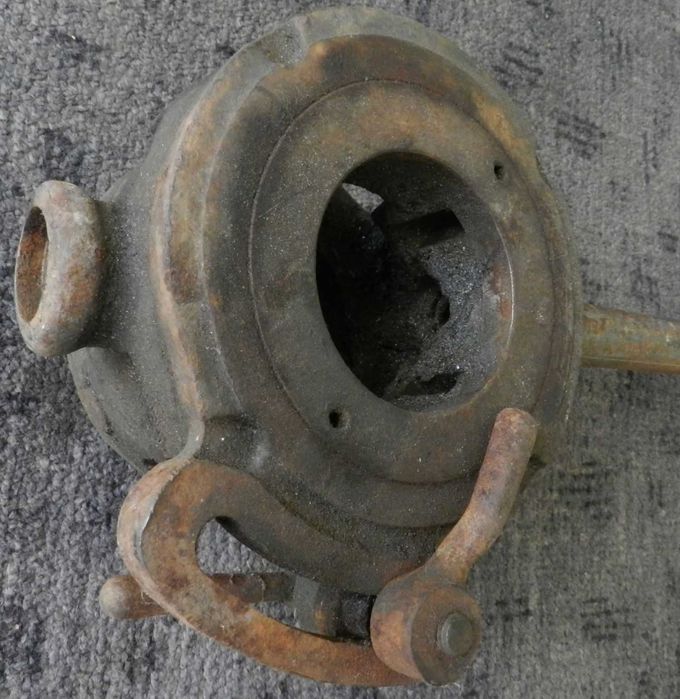 Stara narzynka gwintownica hydraulika 1/2 do 2 cale, bez noży narzynek