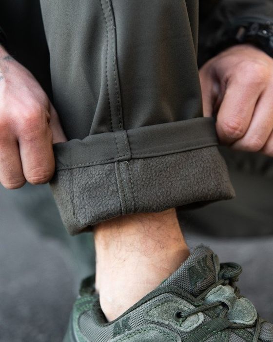 Тактичні сірі штани софтшел MAXIMUS / Тактические штаны софтшел