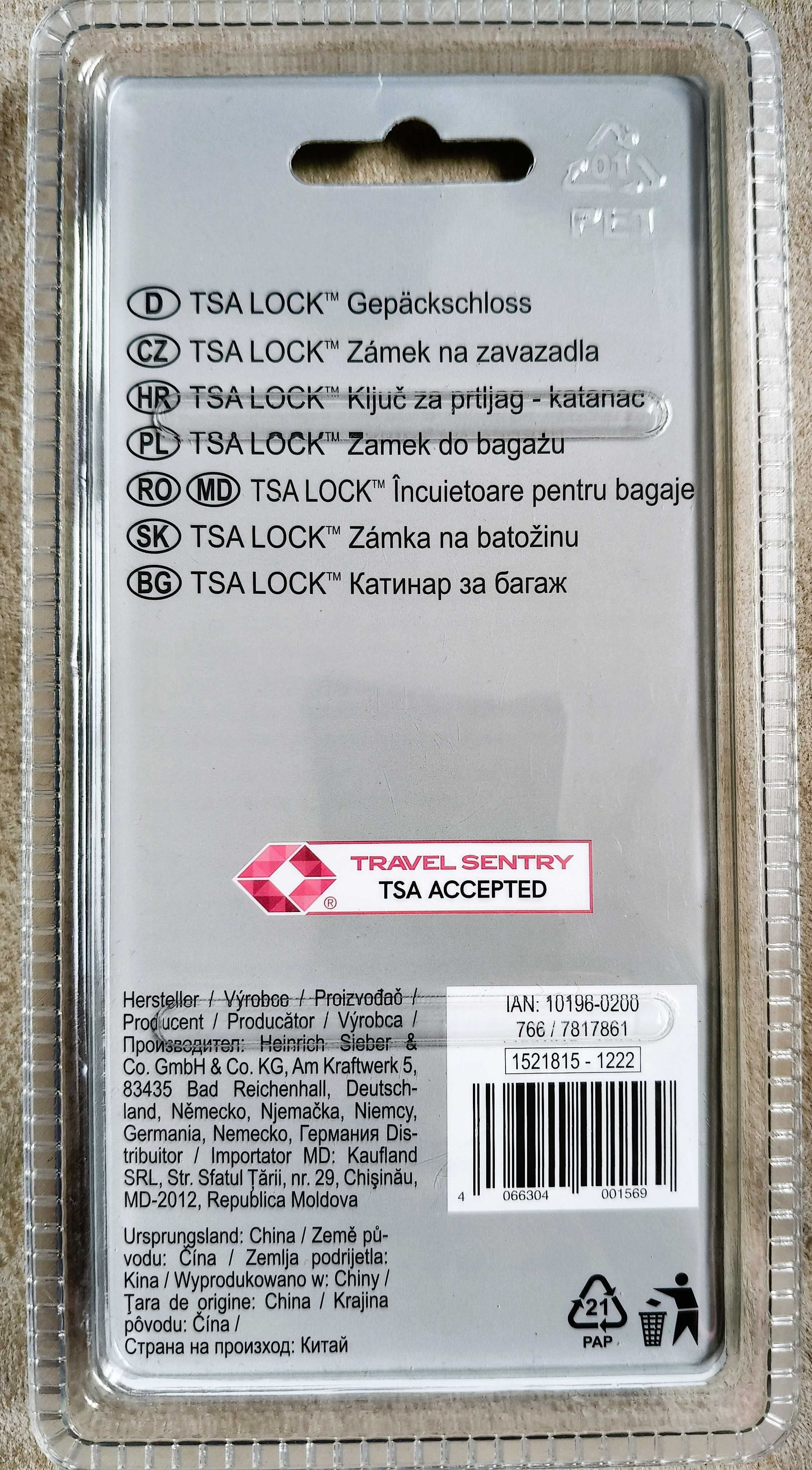 Kłódka, zamek, blokada do bagażu , toreb , walizek. Nowa