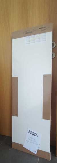 Vidro branco, 120x40 cm NOVO