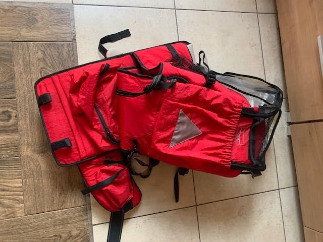 Nosidło nosidełko turystyczne dziecięce HOCO Sherpa do 15kg bezstelaża