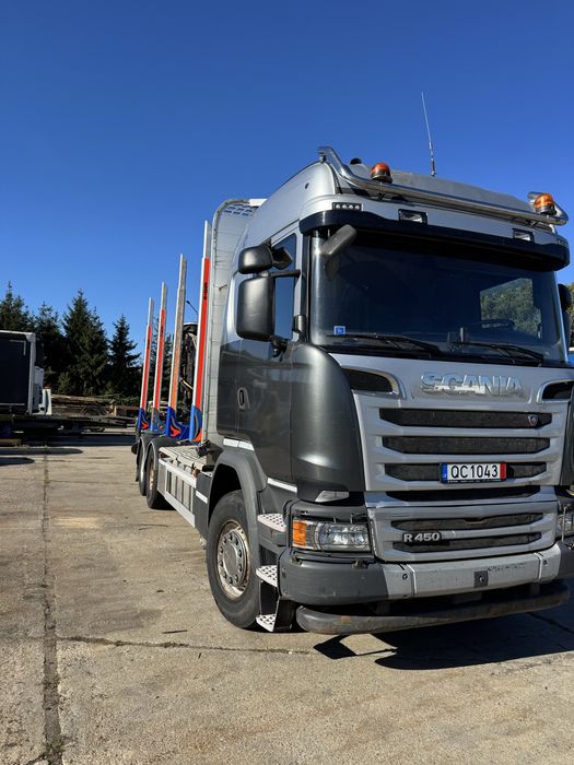 Scania 6x4 do drewna stosowego Okazja