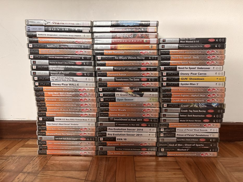 Jogos psp ( PlayStation Portable )