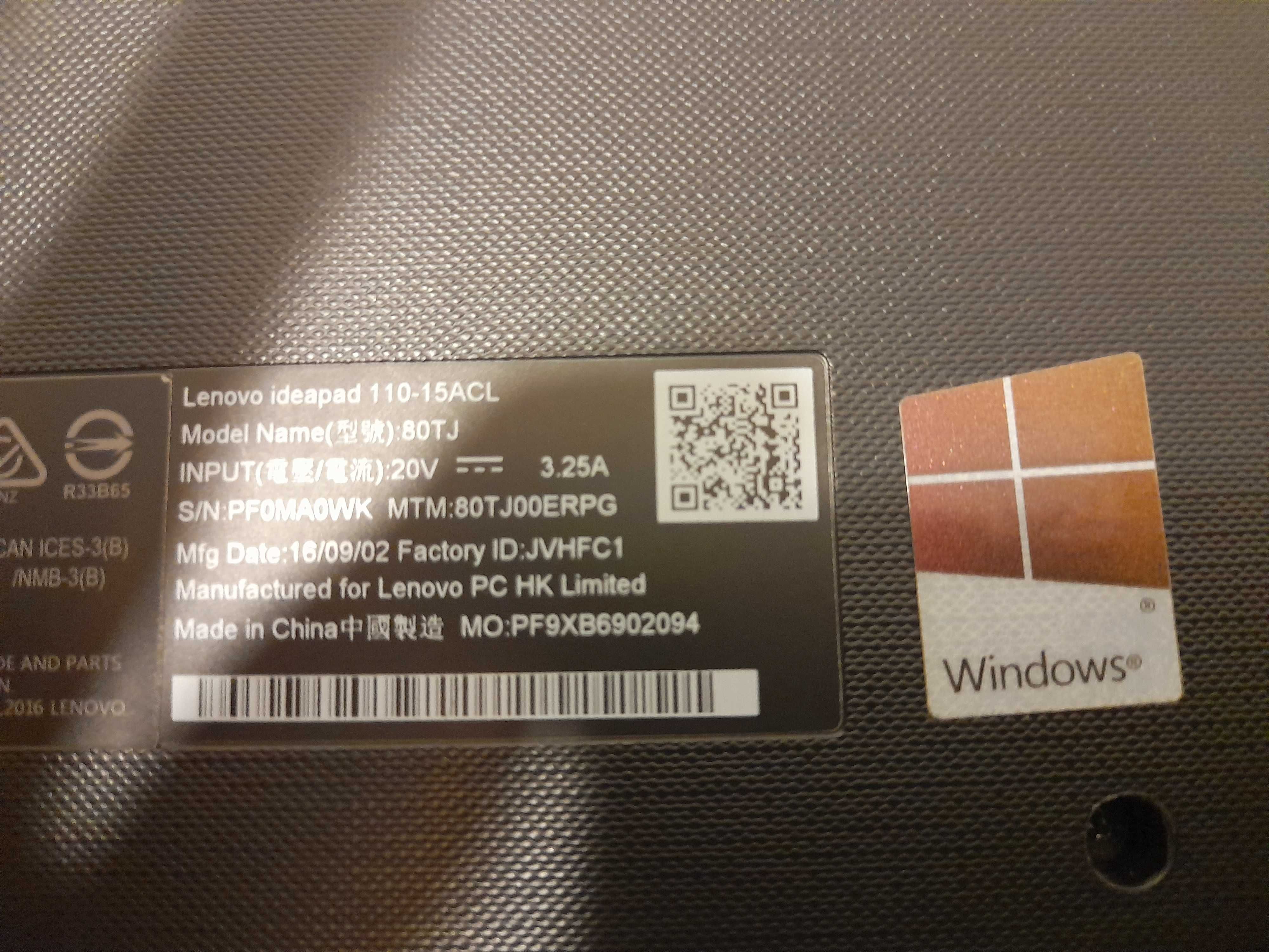 Portatil Lenovo usado apenas 3 vezes