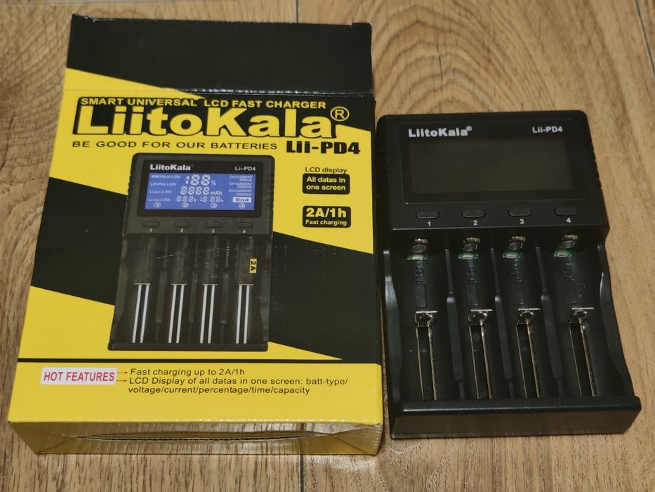 Зарядний пристрій Litokala Li-PD4