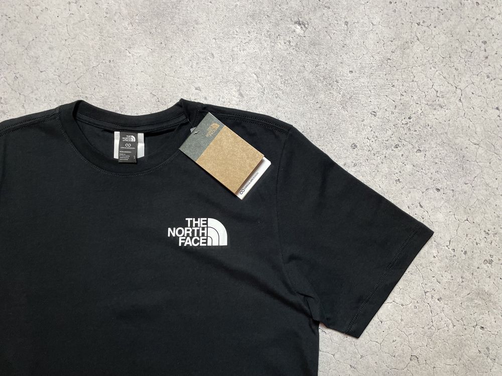 Мужская Новая Оригинальная Футболка The North Face Box Logo,S-M