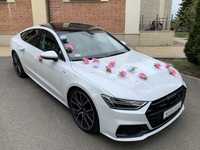 Auto do ślubu Audi S7 wesele imprezy okolicznościowe