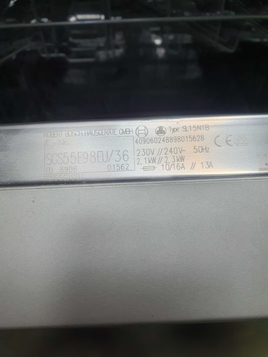 Bosch Silence auto 3in1 SL15N1B zmywarka wolnostojąca 60cm