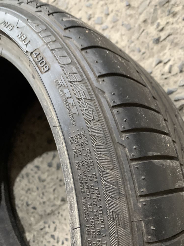 (1шт) 255/35R18 Bridgestone Potenza RE050A RunFlat (6мм) літня шина