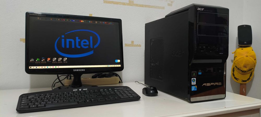 Torre Acer Aspire M5711 com melhorias + monitor Samsung 18.5"