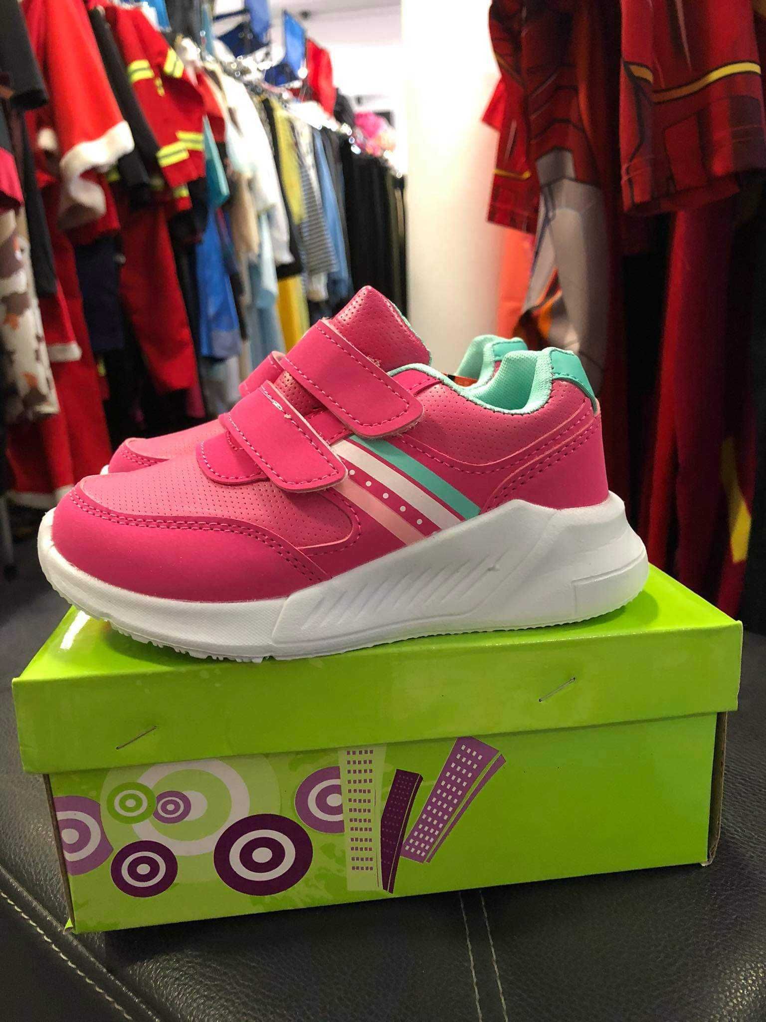 R. 26 buty sportowe dla dziewczynki adidasy na rzepy 16 cm nowe