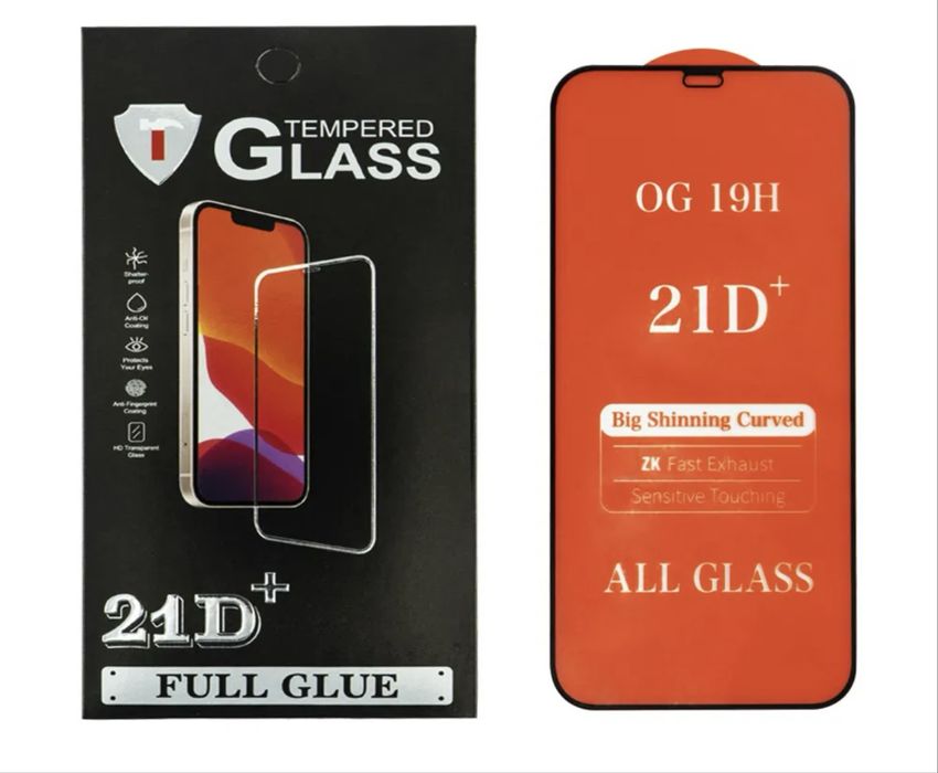 Захисне скло на IPhone 21D FUll GLUE