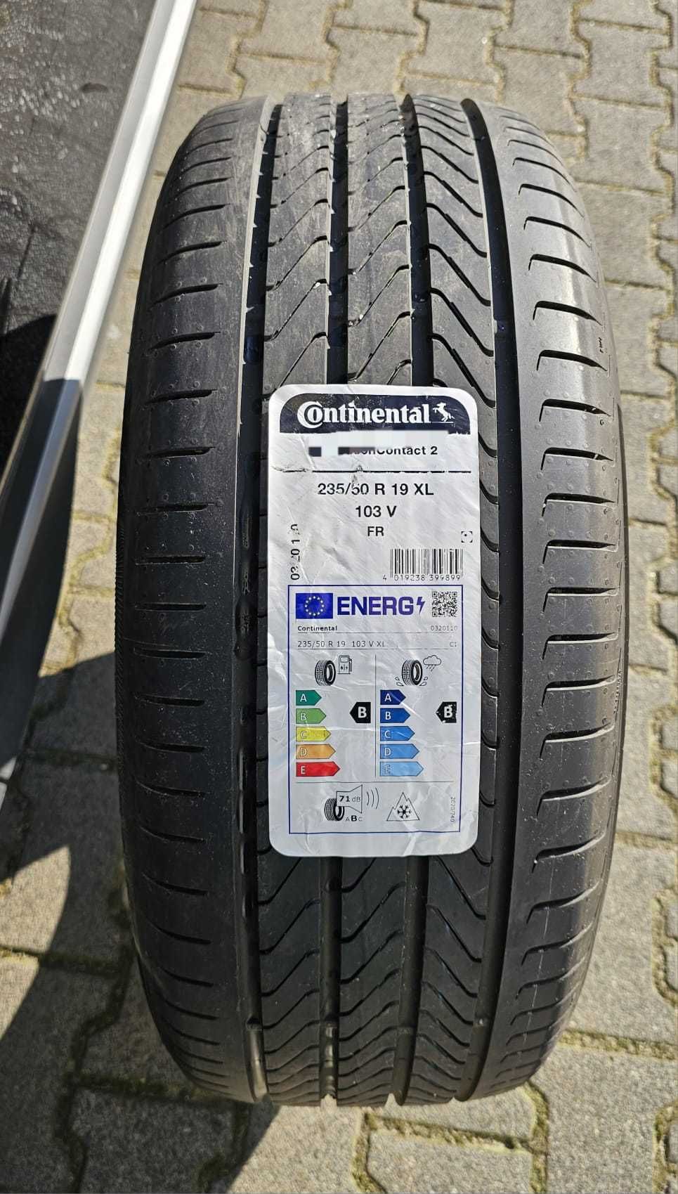 Opony Continental 235/50R19 letnie nowe