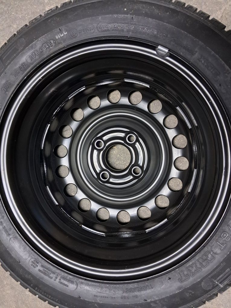 Nowe koło felga stalowa opona letnia Michelin 165/65 r14
