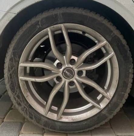 Диски с зимней резиной 5х112 r17 225/45/17 (audi a3)