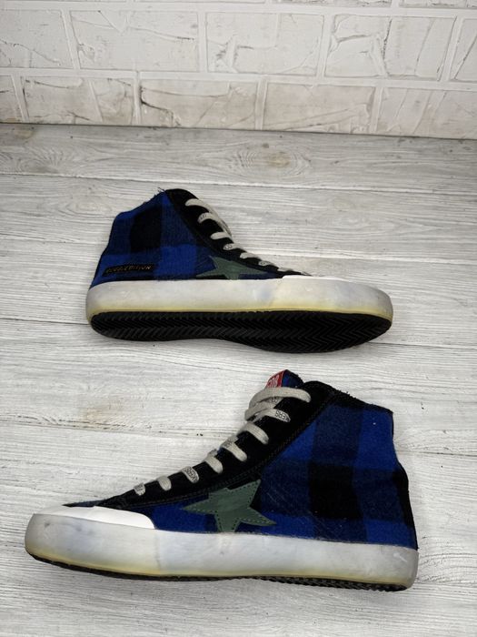 Модные высокие кеды golden goose