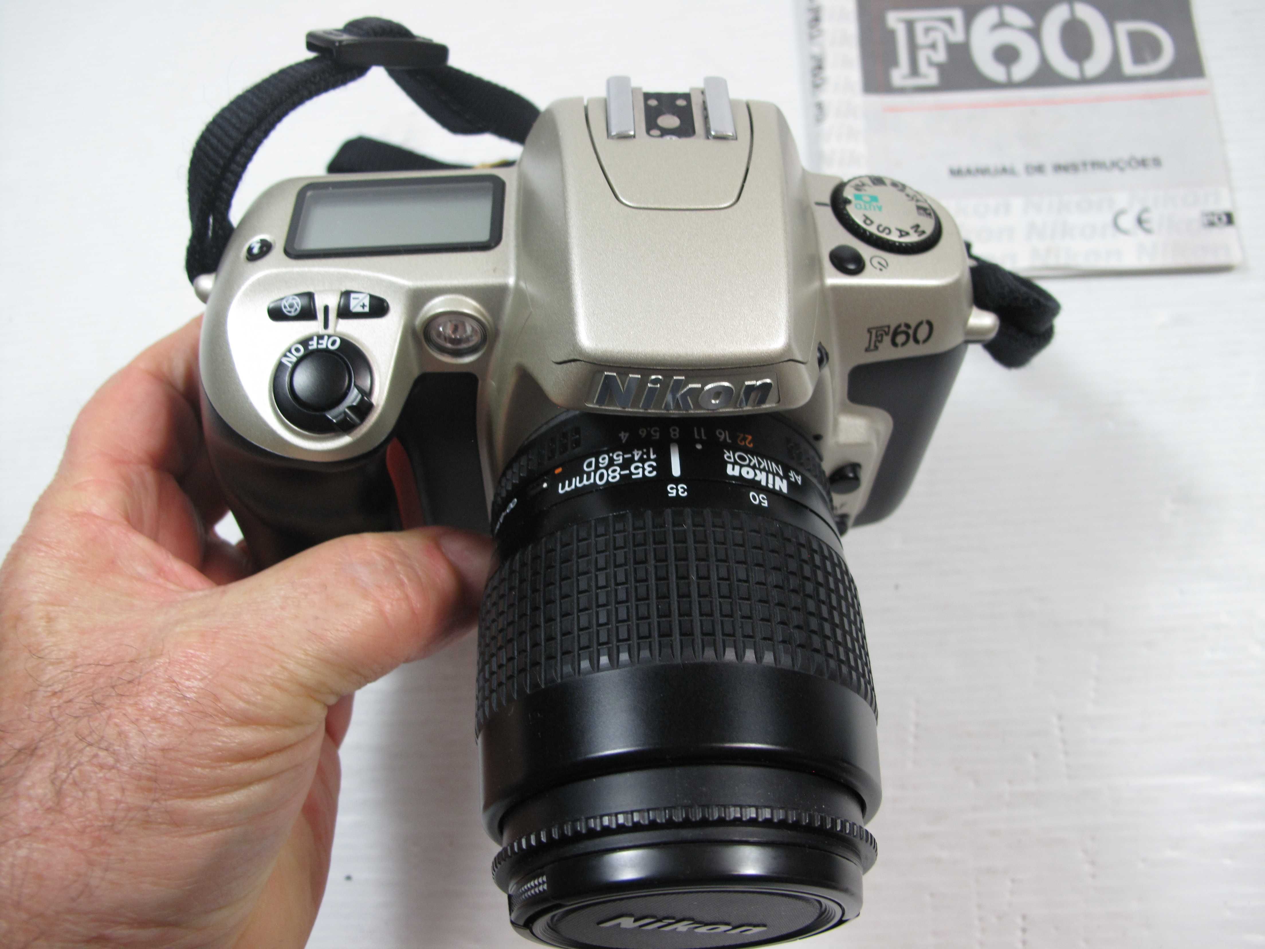 Nikon F60+35-80 excelente conforme conforme se pode ver nas fotos