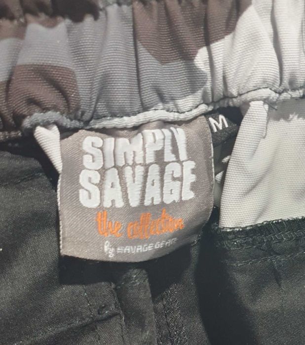 Nowe spodnie wędkarskie Savage Gear Camo Trousers , rozm.M