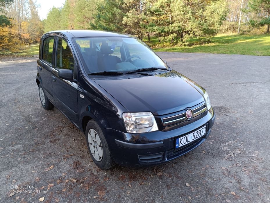 Fiat Panda 1,2b 69KM 2010r Sprowadzony z Niemiec Zarejestrowany w PL