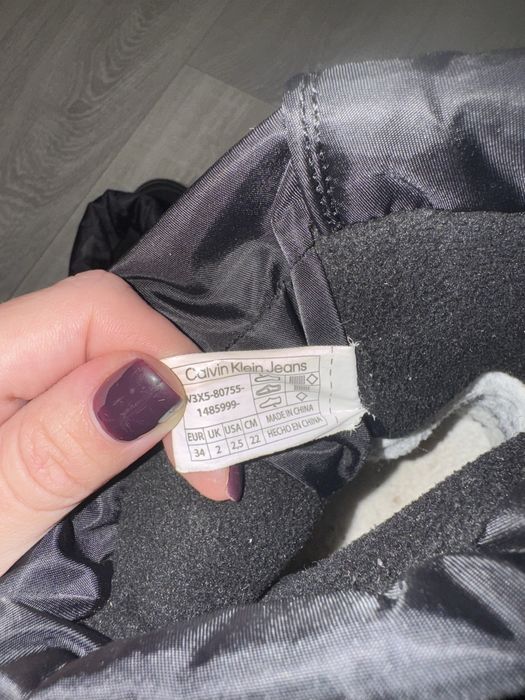 Чоботи р.34 Calvin Klein