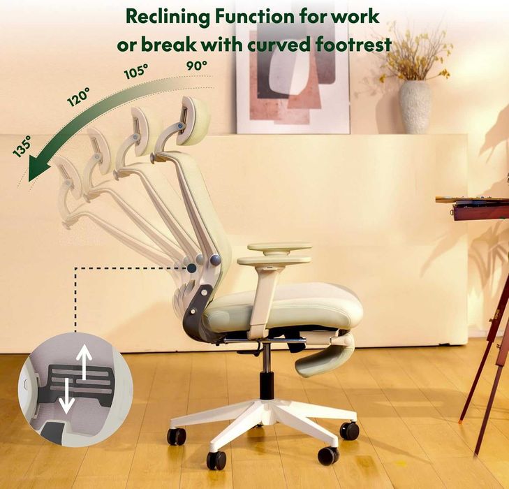 Nowy fotel biurowy / krzesło komputerowe / OS1GN/ ergonomiczne !K471!