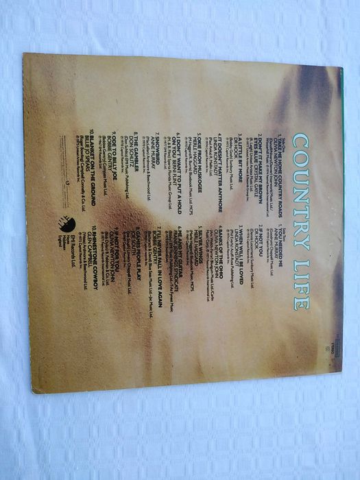 Compilação Vinil Country Life