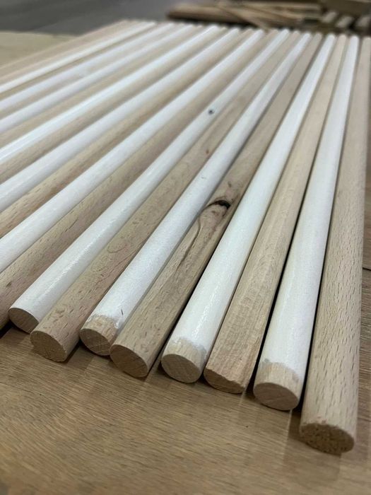 Нагель буковий (дерев'яна кругла паличка)2 сорт