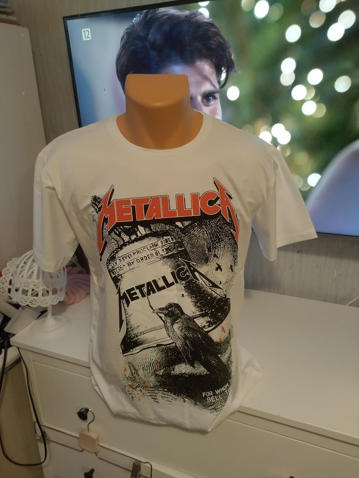 T-shirt z nadrukiem Metallica