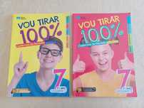 Vou tirar 100% - volumes 1 e 2 - 7.º Ano (NOVOS)