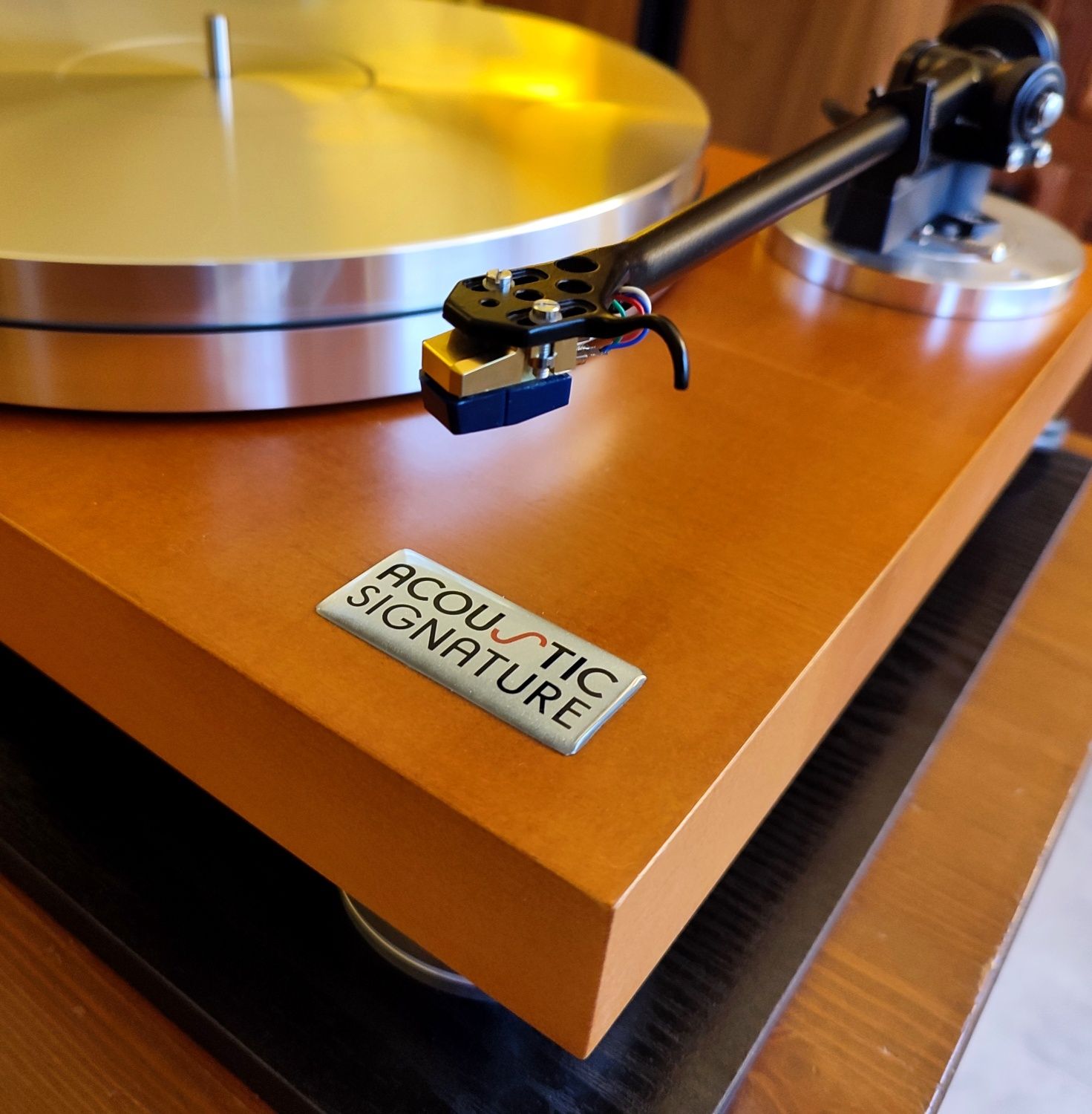 Acoustic Signature Manfred MK2 + Rega RB330 Gira Discos Hi-Fi C/Novo!