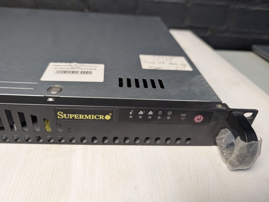 Supermicro CSE-512: Надійний сервер для вашого бізнесу є 6 шт
