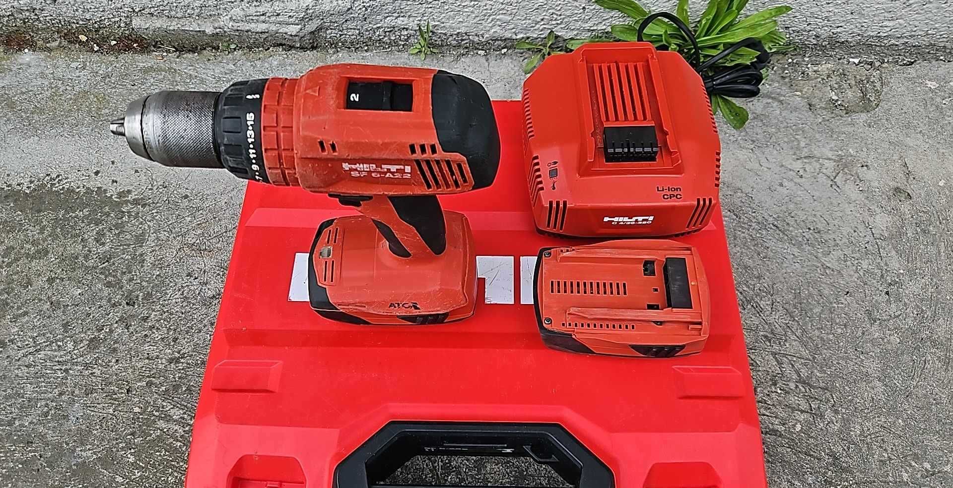 HILTI SF 6-A22 ATC wiertarko-wkrętarka