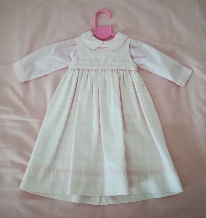 Vestido para bebé da João e Maria