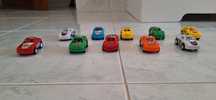 Carros de corrida com mola