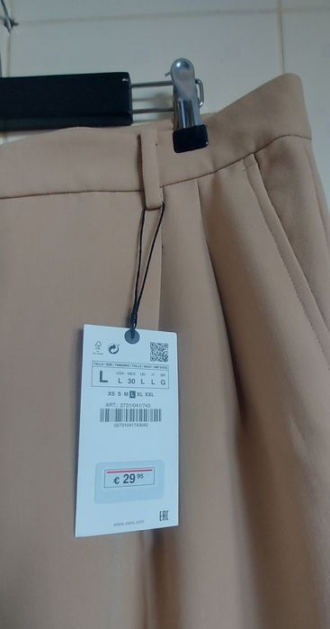 Брюки Zara L палаццо