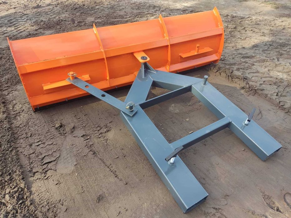 Nowy pług do śniegu do wózka widłowego polski 1,5 m solidny DOSTAWA