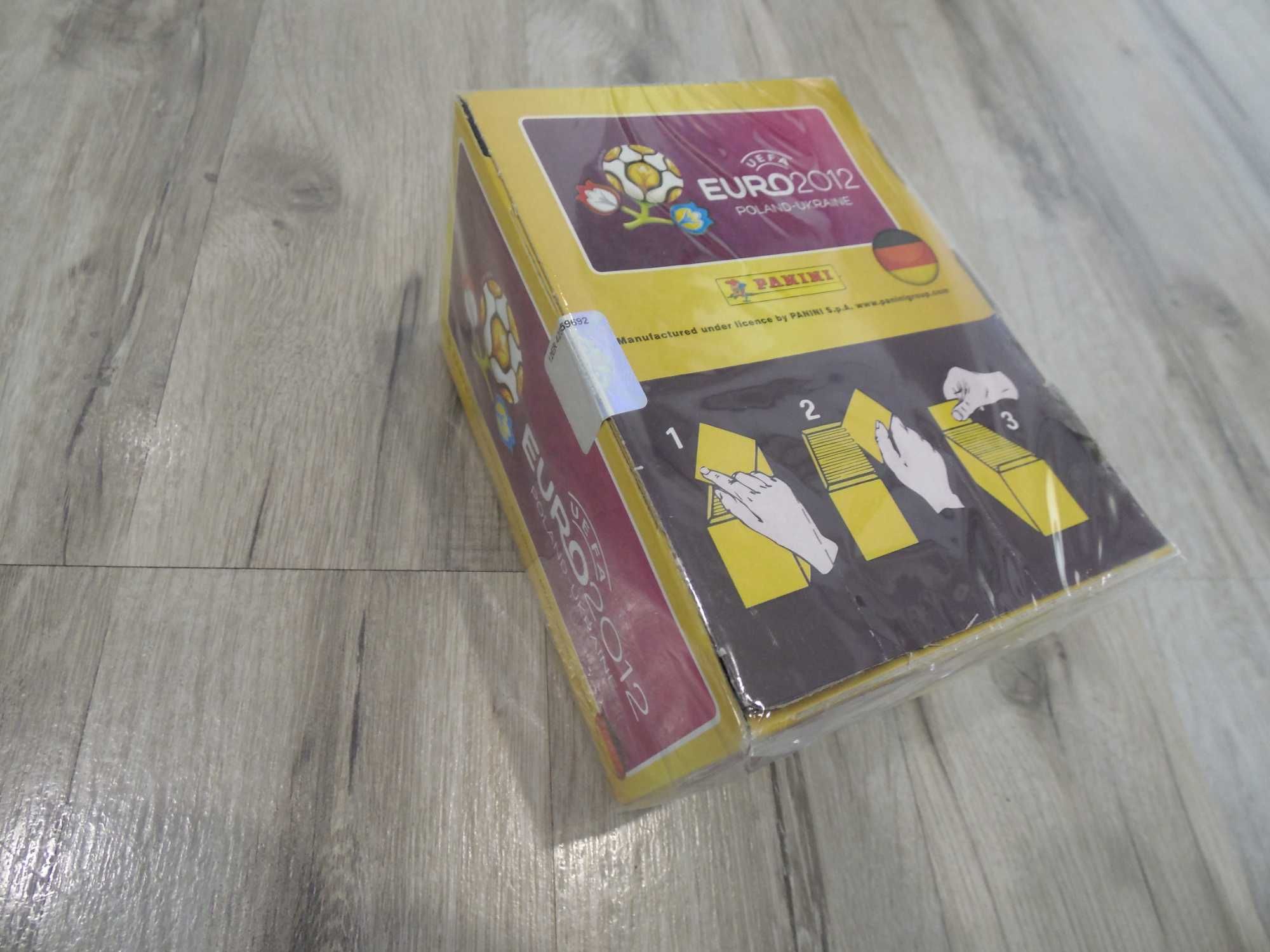 Cadernetas Europeus e Mundiais Panini e caixa selada Euro 2012