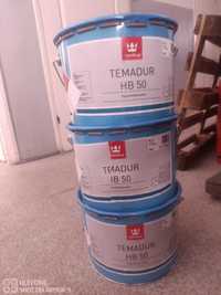 Farba Tikkurila Temadur HB 50 RAL9016 biała (kolor drogowy) 8,7 L-11kg