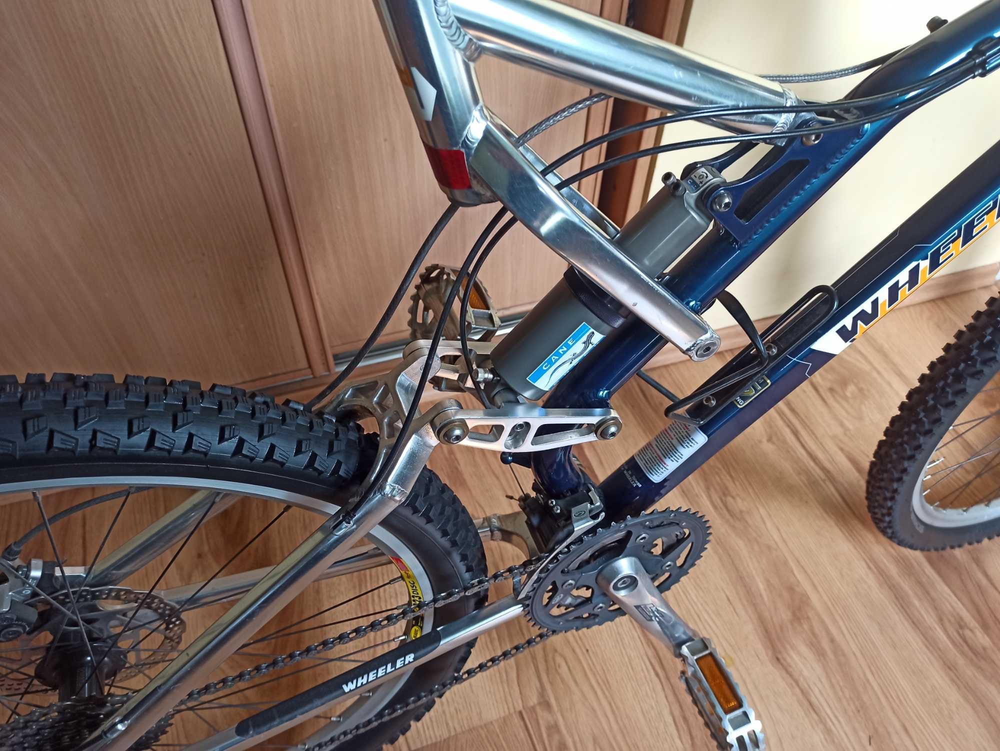 Wheeler 6000 DZX retro full koła 26 Mavic osprzęt Shimano LX/XT ALU 21