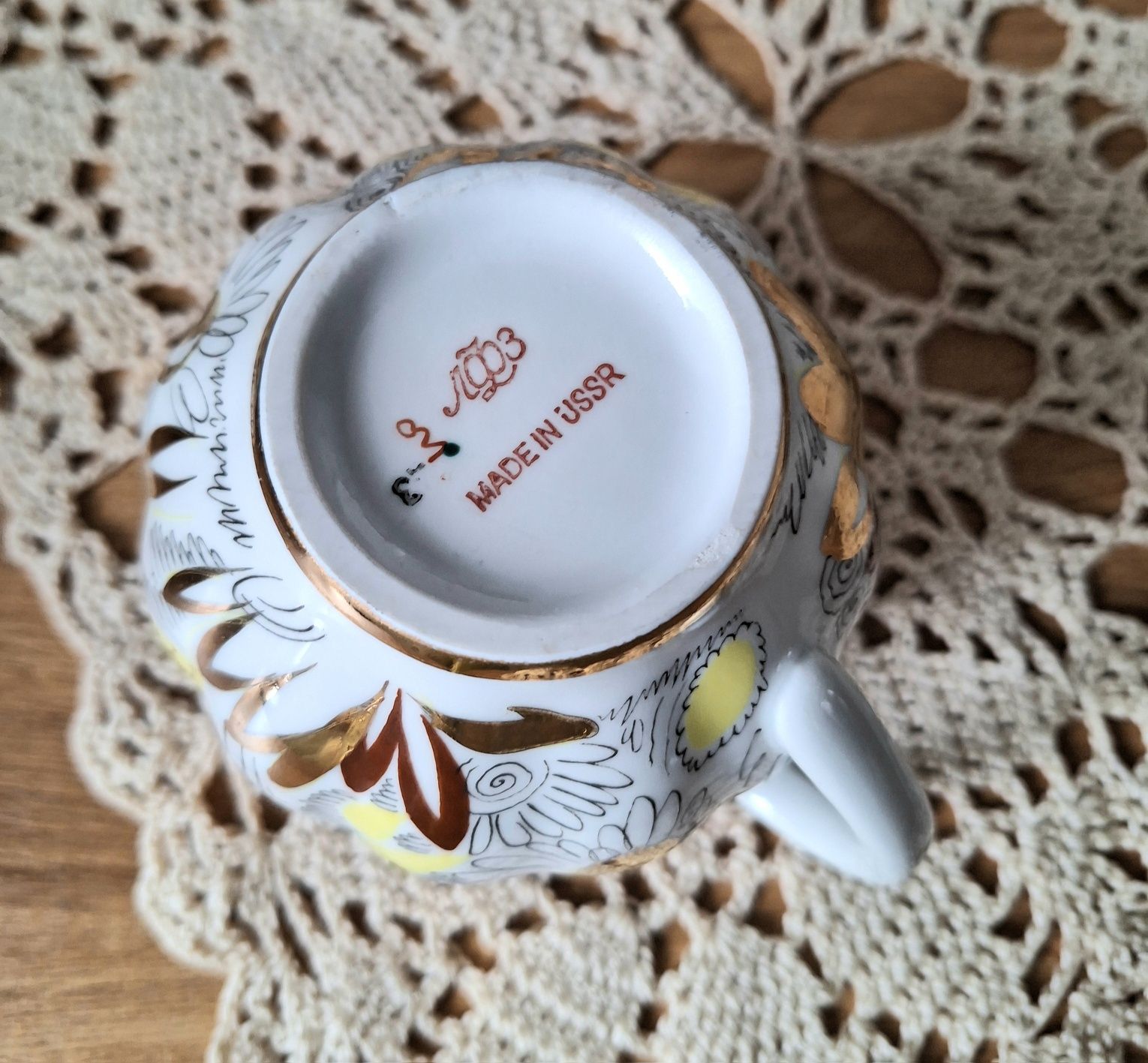 Piękny serwis do herbaty Łomonosow