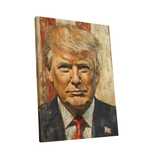 Ekskluzywny Portret Donalda Trumpa na Płótnie 30x40 cm