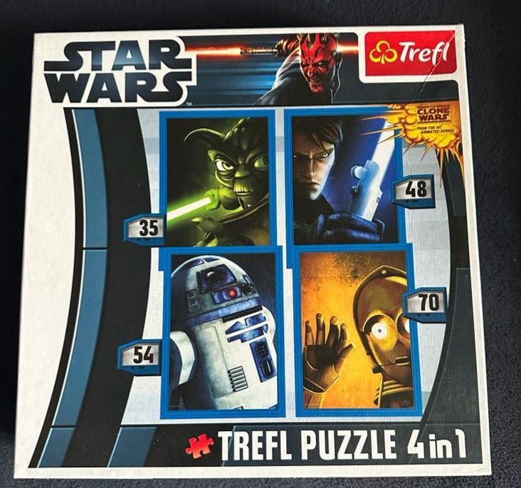 Puzzle Trefl Star Wars 4w1