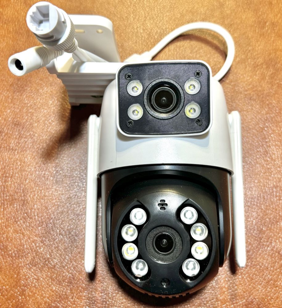 Зовнішня Рухома WI-Fi Камера Поворотна Вулична ICSee XMEYe Відеонагляд