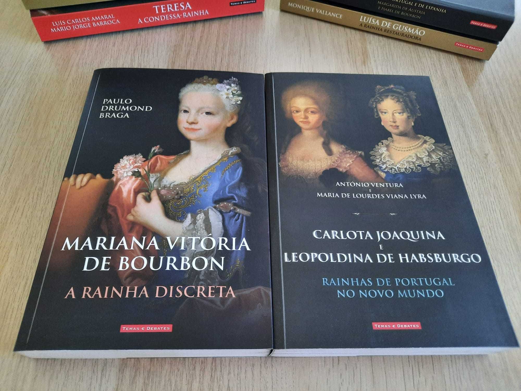 Livros Rainhas de Portugal (portes grátis)
